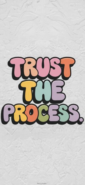 Trust the Process Christian wallpaper