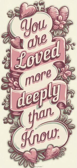 You Are Loved More Deeply Than You Know Christian wallpapers