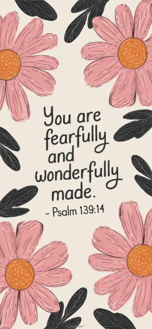 You are fearfully and wonderfully made wallpapers for women