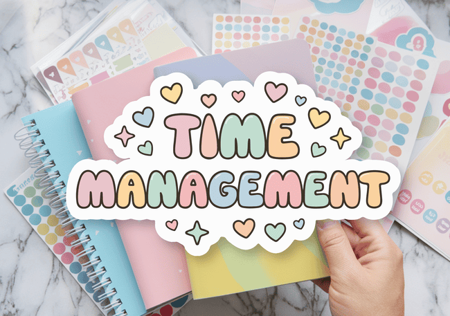 time management sticker hub