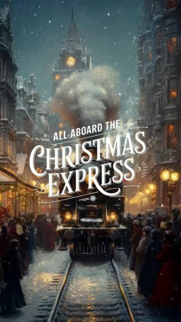 All Aboard the Christmas Express Christmas Live Wallpapers