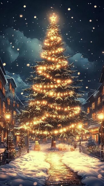 Christmas Live Wallpaper of Christmas Tree