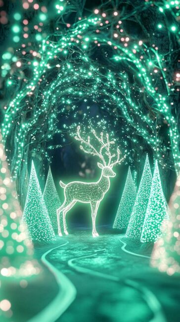 Deer Christmas Live Wallpapers