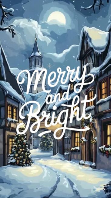 Merry and Bright Christmas Live Wallpapers
