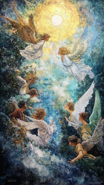 Angel Rococo Wallpapers for Phone