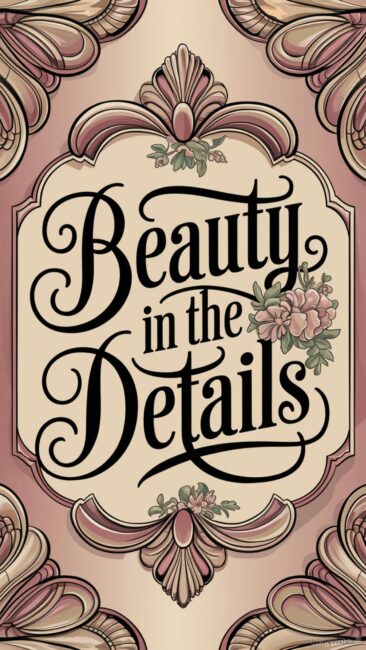 Beauty in the Details Rococo Wallpapers for Phone