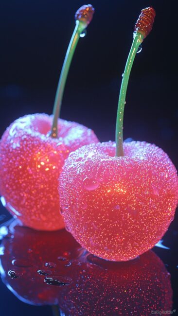 Candied Cherry Wallpaper
