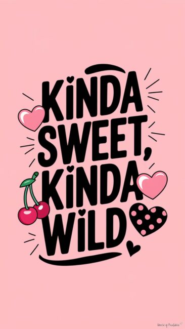 Cherry Aesthetic Kinda Sweet Wallpaper