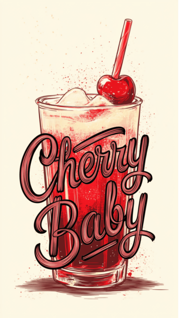 Cherry Baby Soda Wallpaper