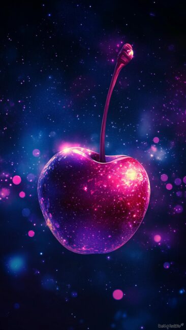 Cherry with Bokeh Background