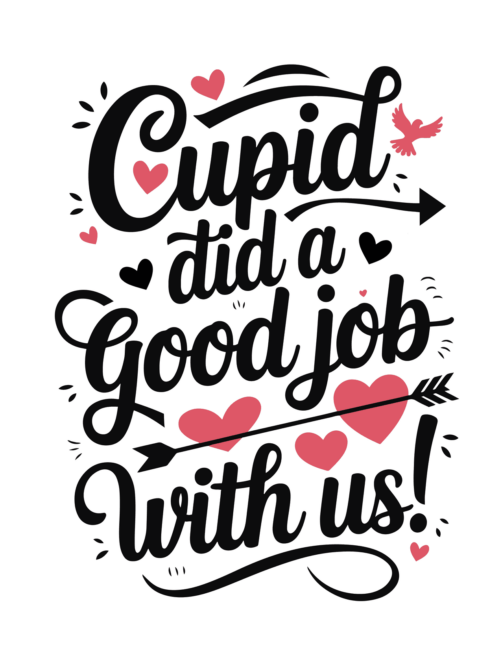 Cupid printable valentines day card