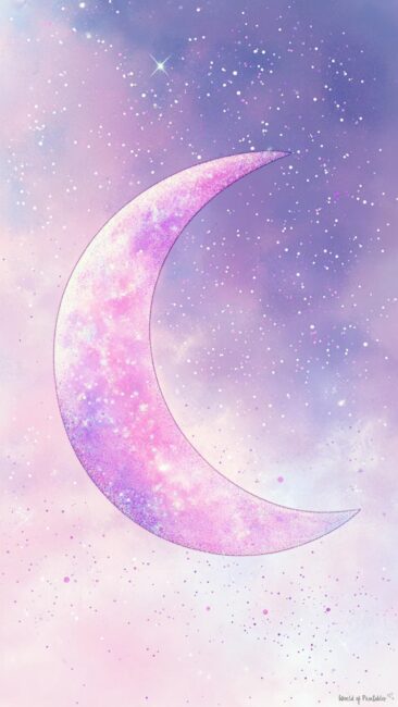 Dreamy Moon Aura Aesthetic Wallpapers