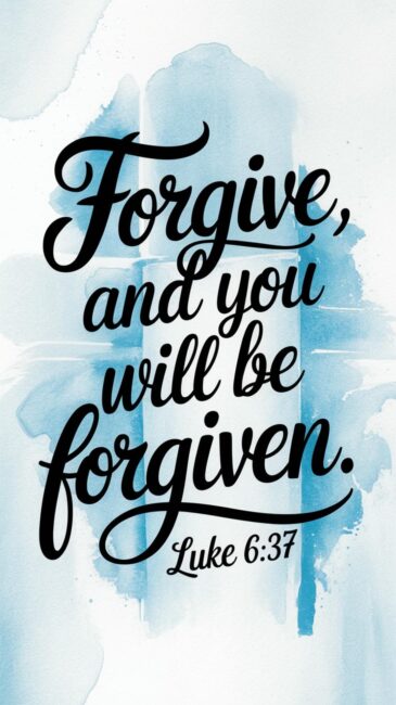 Forgive and you will be forgiven Jesus Wallpaper