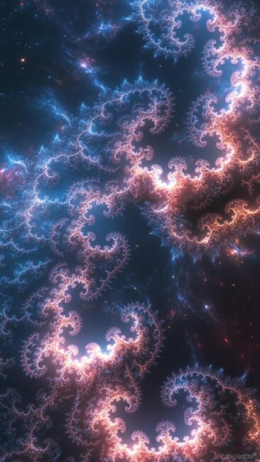 Fractal Aura Energy Wallpaper