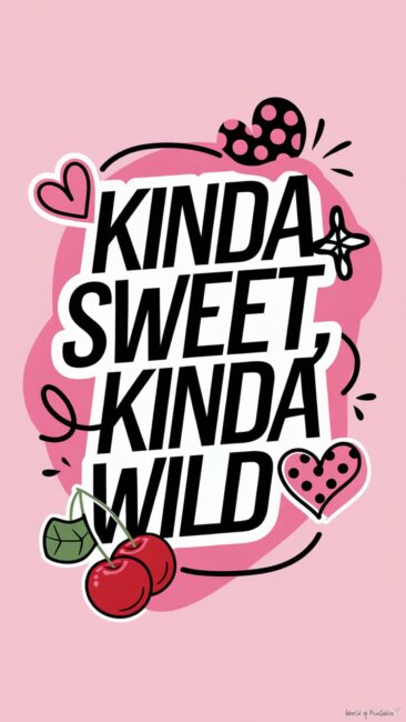 Fun Kinda Sweet, Kinds Wild Cherry Background