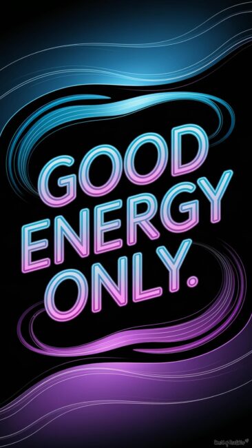 Good Energy Only Aura Aesthetic Wallpapers