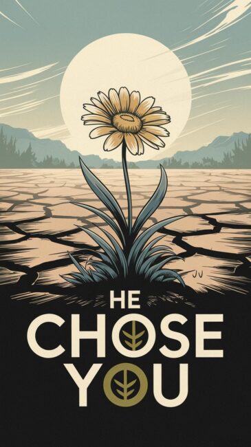 He chose you Bible Wallpaper