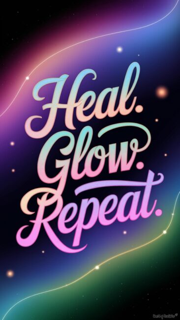 Heal Glow Repeat Aura Phone Backgrounds