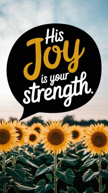 His Joy is your strength Jesus Wallpaper