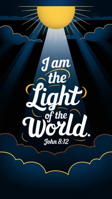 I am the light of the world Jesus Background