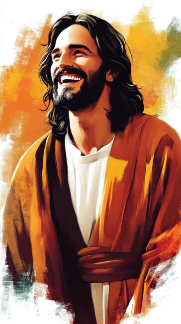 Jesus Laughing Christian Backgrounds