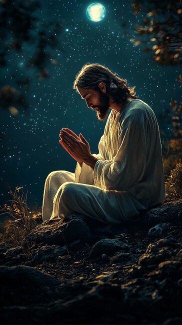 Jesus Praying Jesus HD Wallpaper