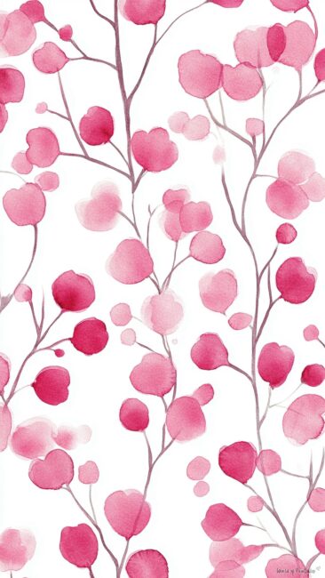 Minimalist Cherry Blossom Wallpaper