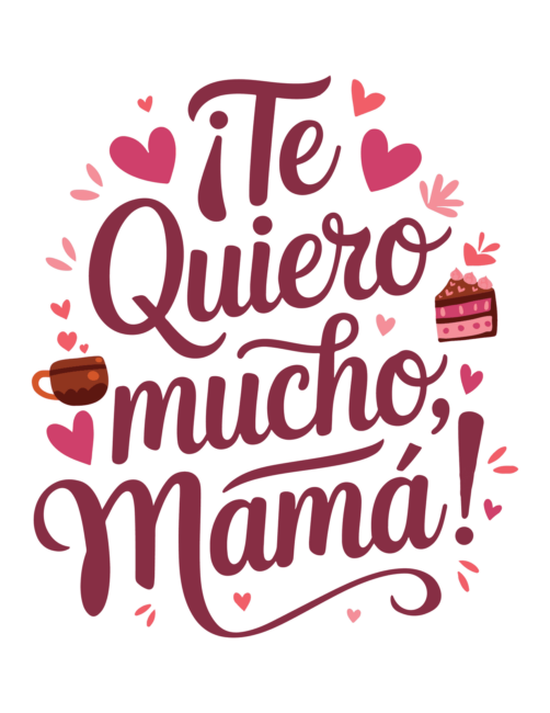 Mother&rsquo;s Day cards in Spanish Sweet Spanish Mother’s Day cards for Mamá with love