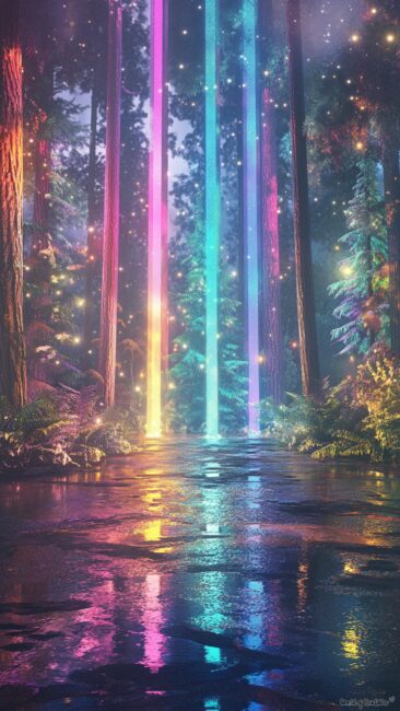 Neon Aura Color Wallpapers