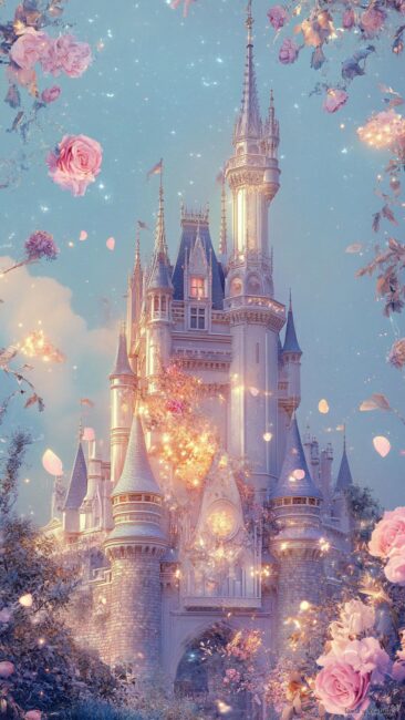 Pastel Castle Rococo Phone backgrounds