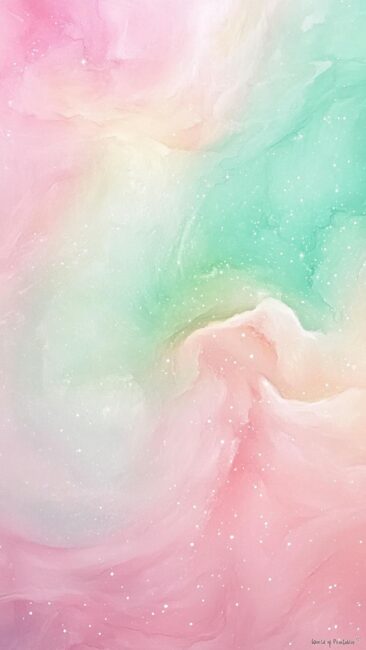 Pastel Nebula Aura Wallpapers