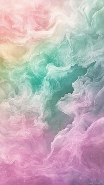 Pastel Smoke Aura Aesthetic Wallpapers