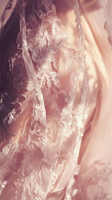Pink and White Lace Rococo Wallpapers for Phone