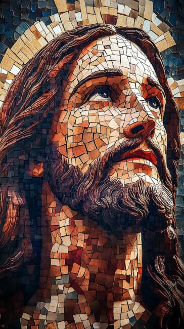 Portrait of Jesus Wallpaper