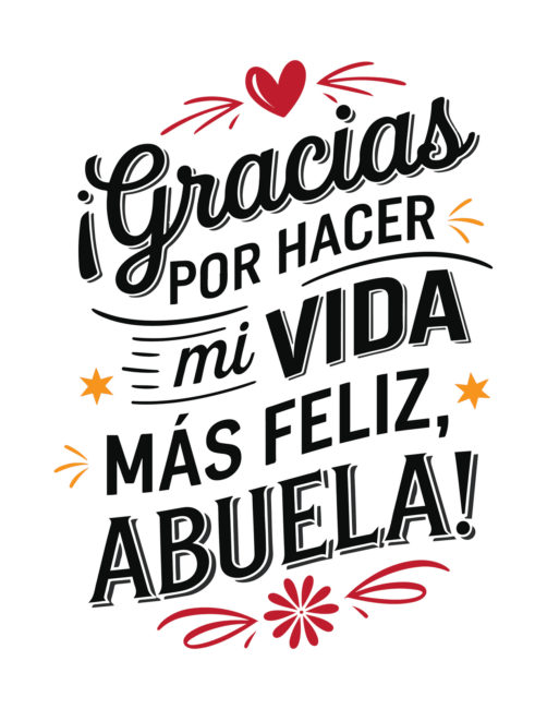 Printable DIY Mother’s Day Card in Spanish