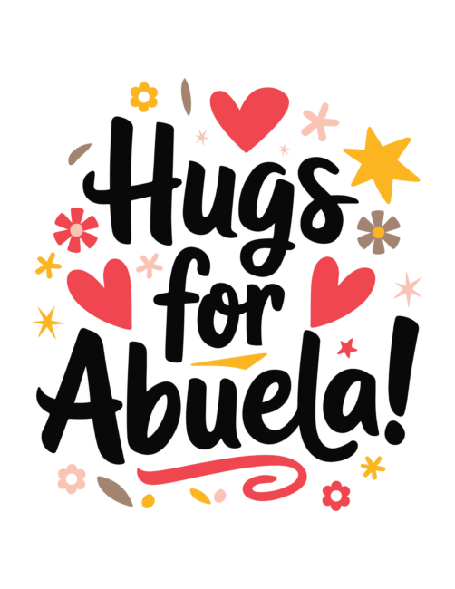 Printable Mother’s Day cards in Spanish for Grandma