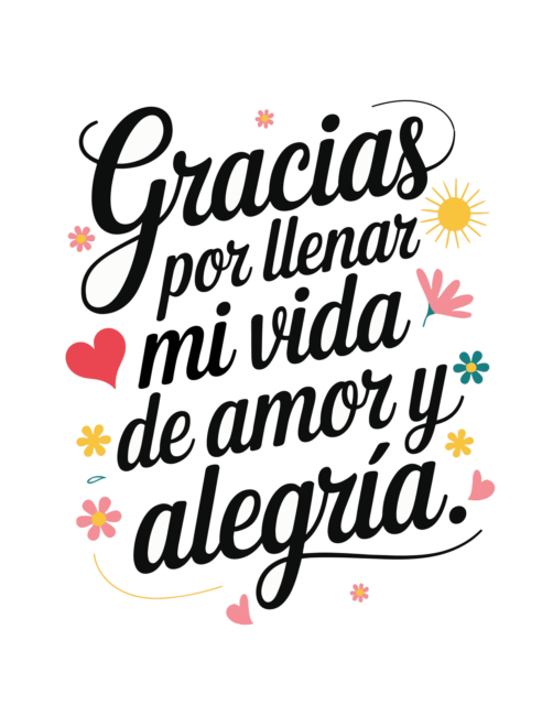 Printable Valentines day card in Spanish