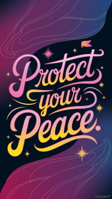 Protect Your Peace Aura Aesthetic Wallpapers