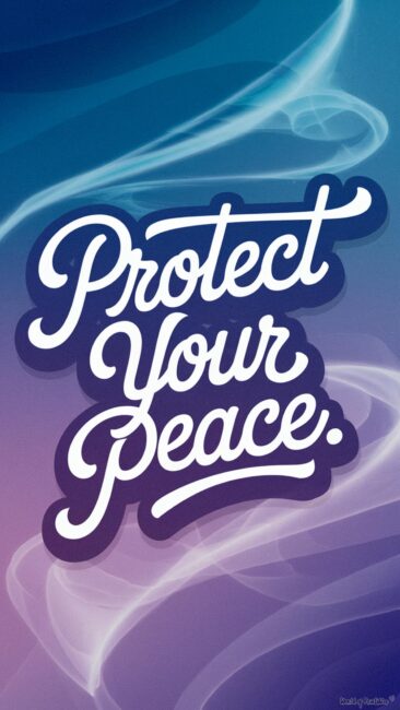 Protect Your Peace Aura Wallpapers for Phone