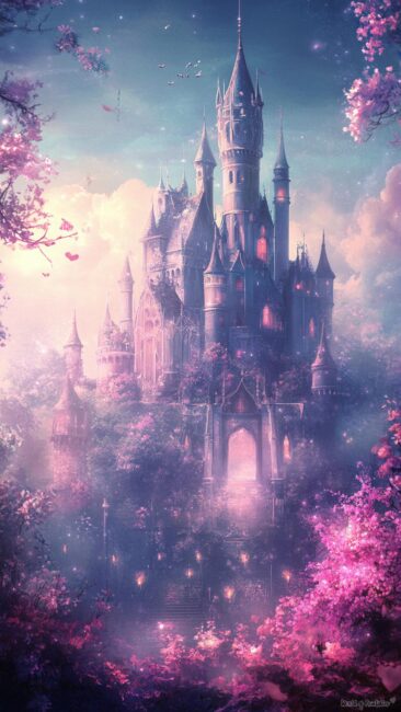 Rococo Aesthetic Wallpapers of Fairytale Castle