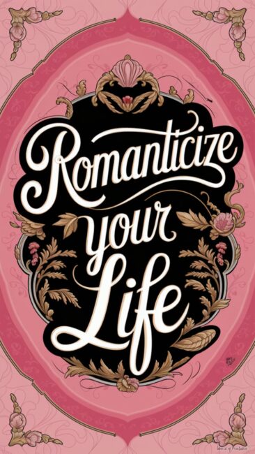 Romanticize Your Life Rococo Art Wallpapers
