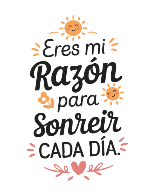 Spanish Valentines day card for kids printable