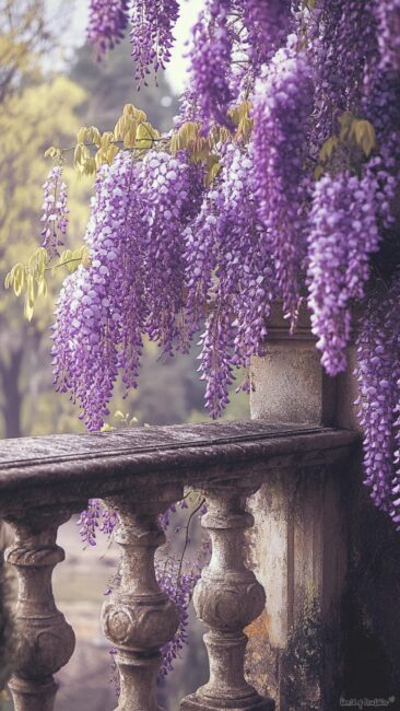 Wisteria Rococo Wallpapers for Phone