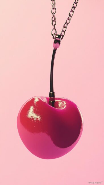 pink-cherry-necklace-aesthetic