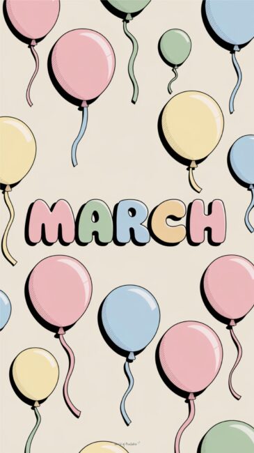 Balloon March Phone Backgrounds