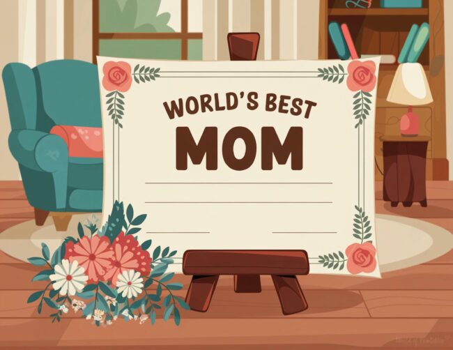 Best Mom DIY Mother&rsquo;s Day Certificates