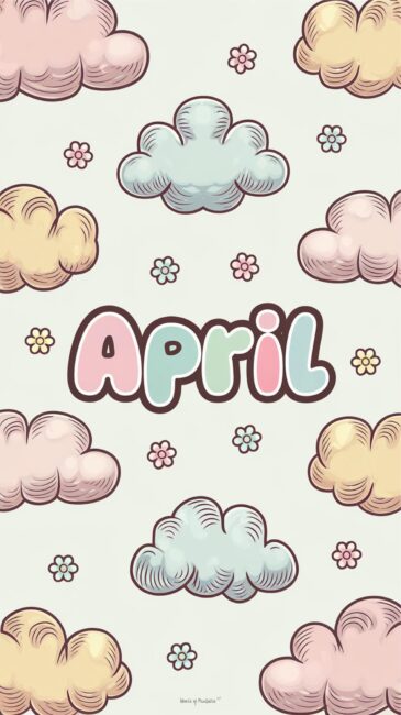 Cloud Aesthetic April Wallpapers