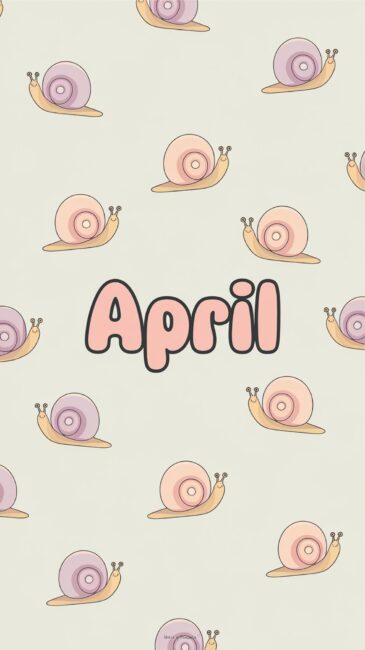 Cute April Phone Backgrounds