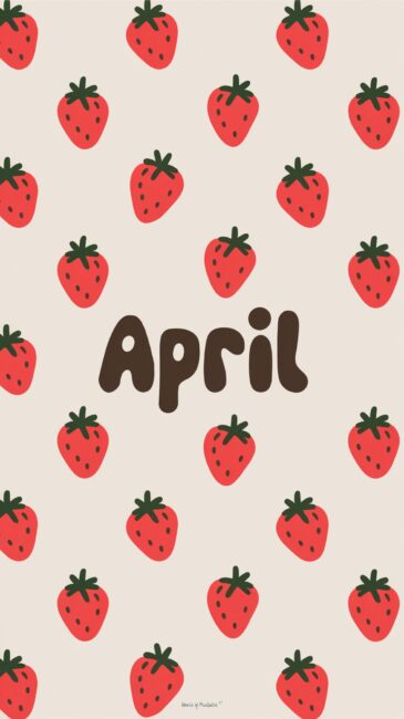 Cute Strawberry April Wallpapers