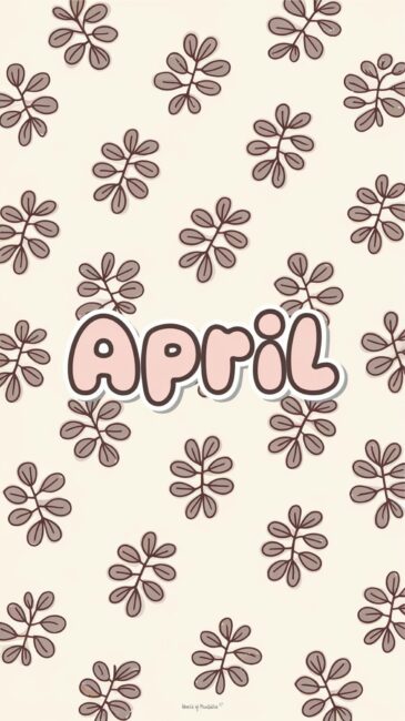 Floral April Wallpaper